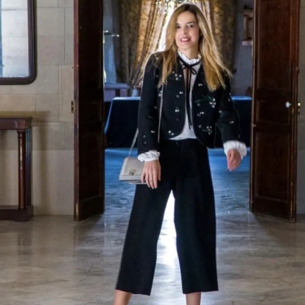 Zara Embroidered Textured jacket - Picture 9 of 9